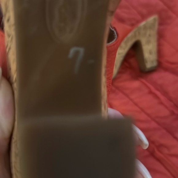 12. Red/coral Sandals with Vibrant Design and Comfort - Picture 12 of 12